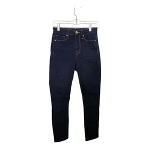 BDG Womens 26W High Rise Twig Skinny Jeans Comfort Stretch Denim Dark Blue